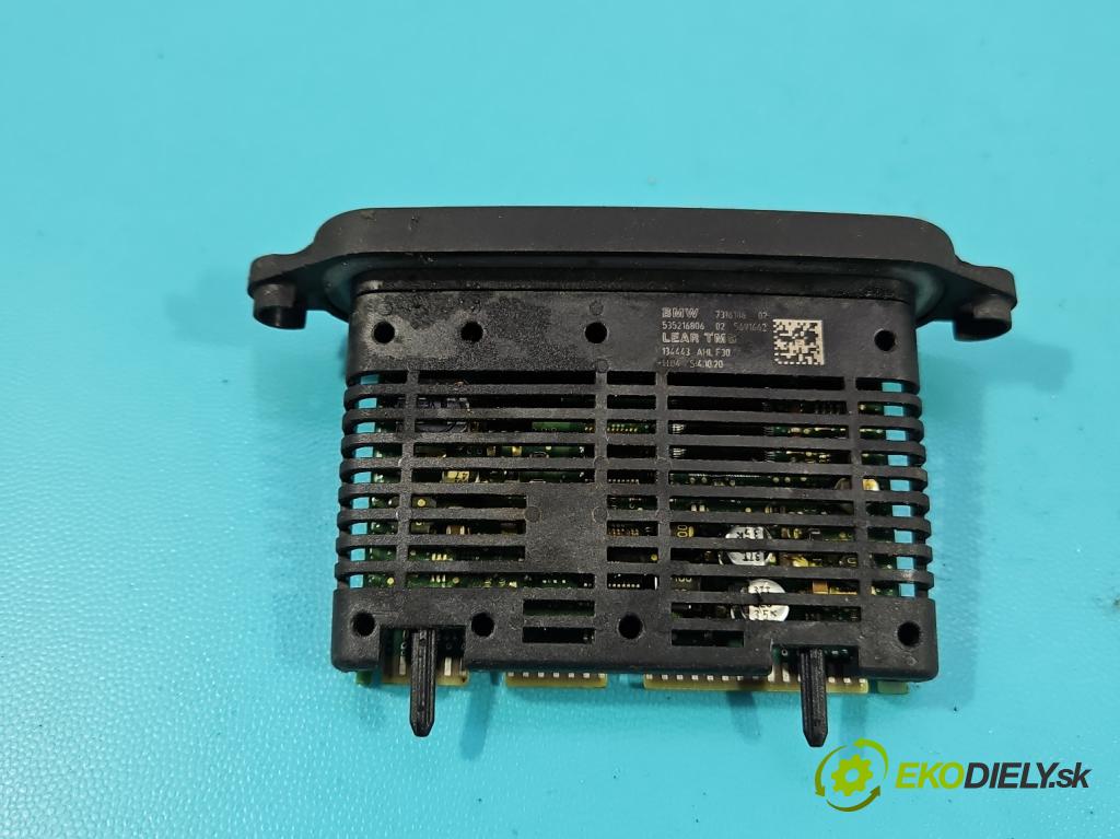 Bmw 3 F30 2011-2018 2.0d 184 hp automatic 135 kW 1995 cm3 5- modul lampy: 7316186