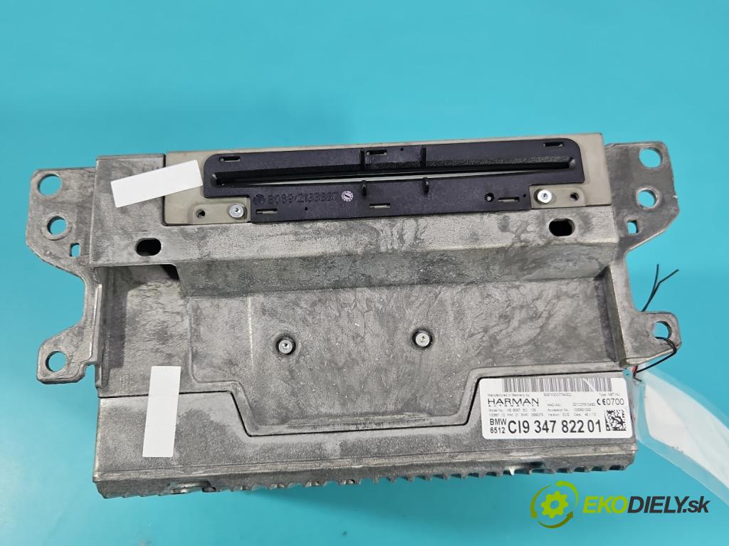 Bmw 3 F30 2011-2018 2.0d 184hp automatic 135 kW 1995 cm3 5- Radio originál 9347822