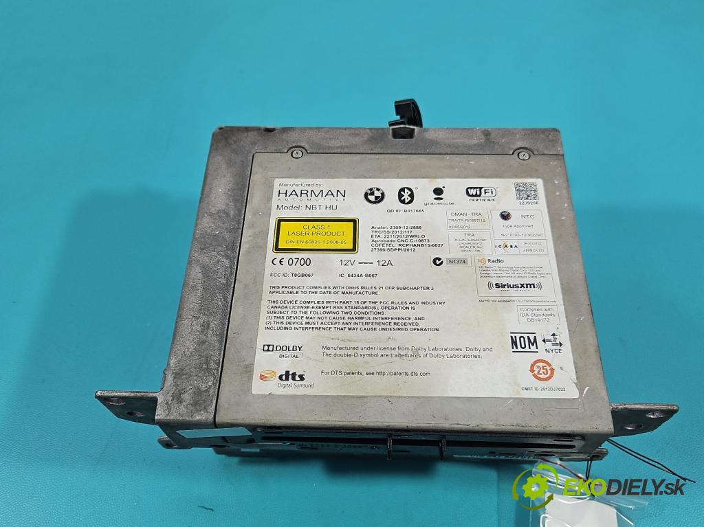 Bmw 3 F30 2011-2018 2.0d 184hp automatic 135 kW 1995 cm3 5- Radio originál 9347822