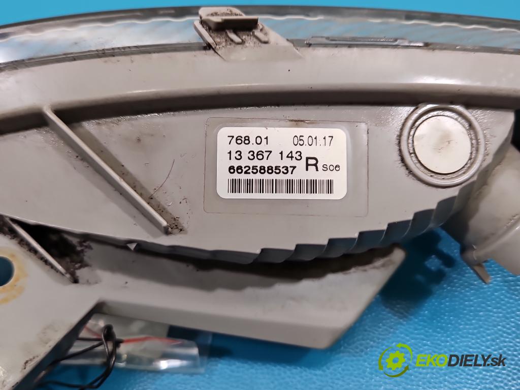 Opel Astra IV 2009-2015 1.4 T 140 hp manual 103 kW 1364 cm3 4- rozcestník: přední pravý 662588537