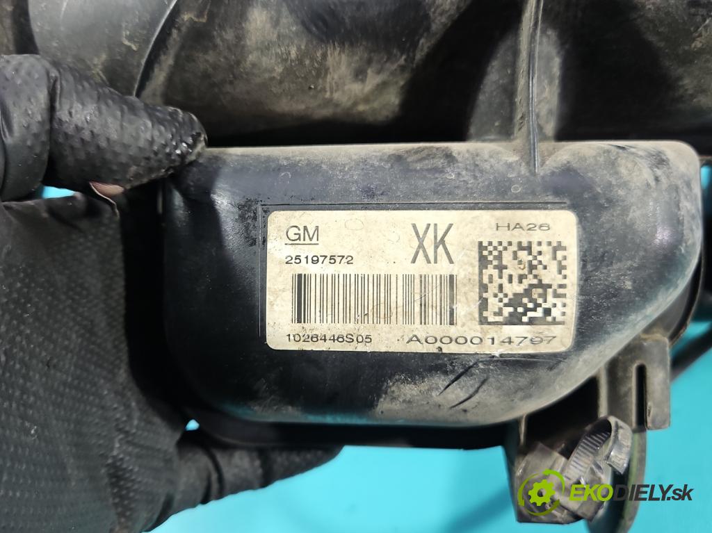 Opel Astra IV 2009-2015 1.4 T 140 HP manual 103 kW 1364 cm3 4- zvod nasávací 25197572 (Sacie potrubie)