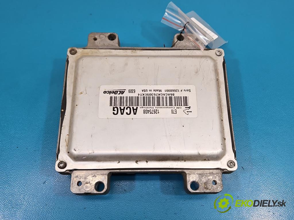 Opel Astra IV 2009-2015 1.4 T 140 HP manual 103 kW 1364 cm3 4- riadiaca jednotka motora 12675408