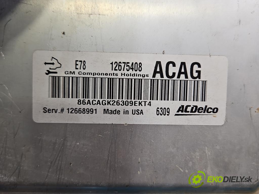 Opel Astra IV 2009-2015 1.4 T 140 HP manual 103 kW 1364 cm3 4- riadiaca jednotka motora 12675408