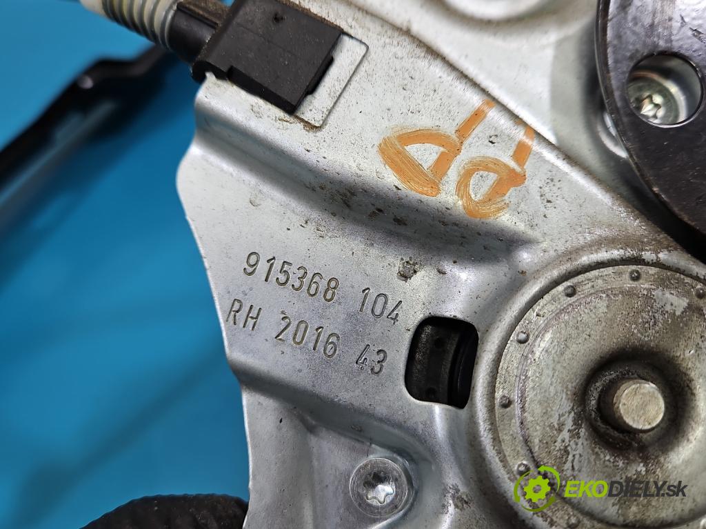 Opel Astra IV 2009-2015 1.4 T 140 HP manual 103 kW 1364 cm3 4- mechanizmus okna predné pravý 13350759