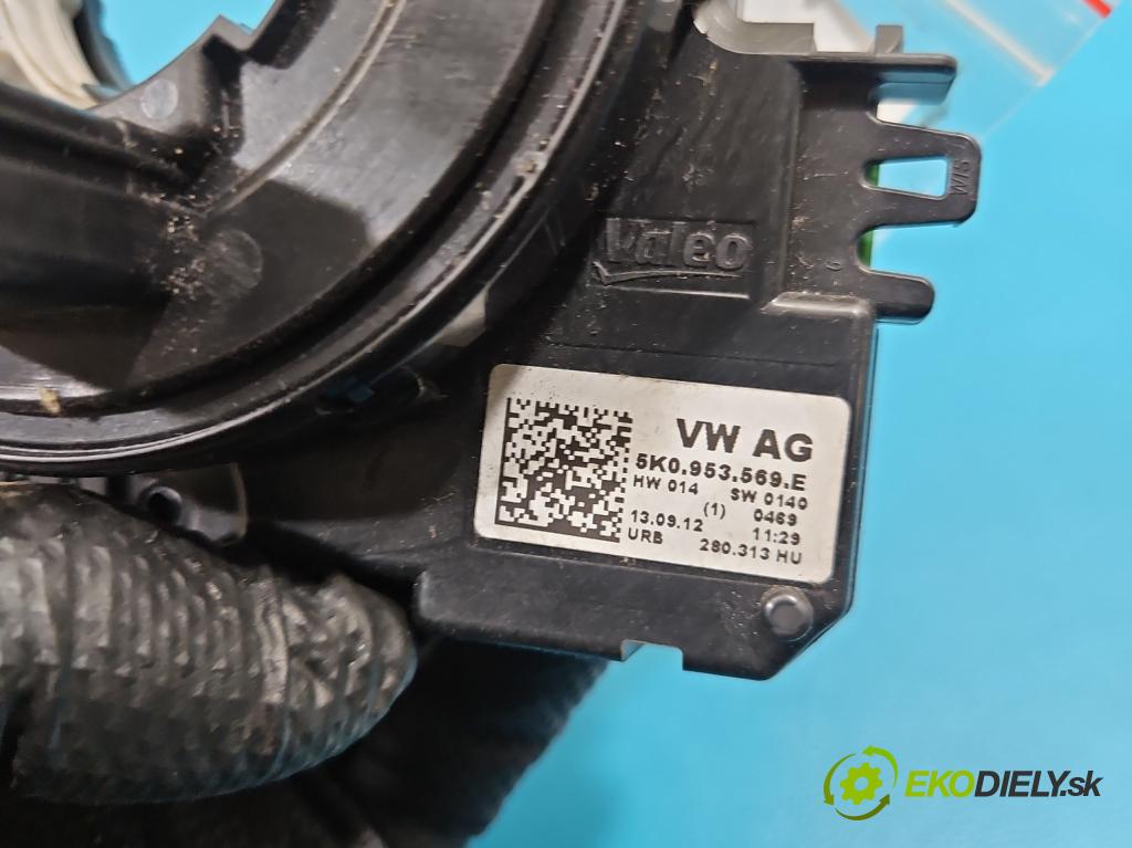 Skoda Yeti 2009-2017 2.0d 170 HP manual 125 kW 1968 cm3 5- Páska: airbag 5K0953569E (Airbag)
