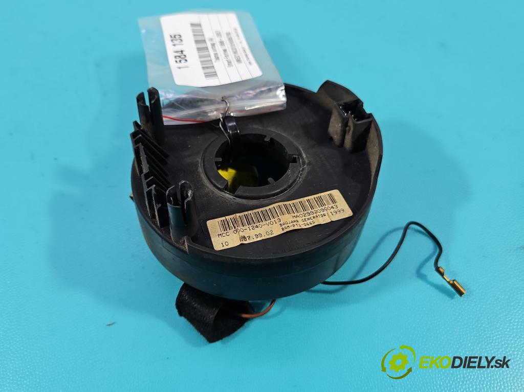 Smart Fortwo 1998-2007 54 HP manual 40 kW 599 cm3 3- Páska: airbag 96628001 (Airbag)