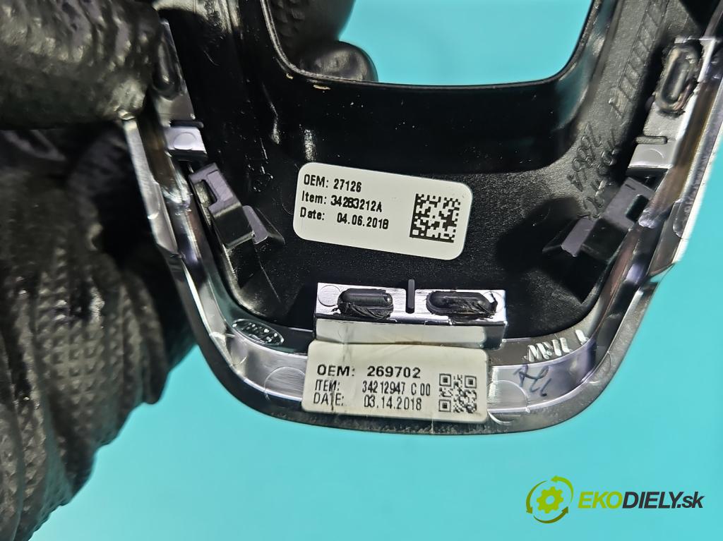 Ford Focus Mk4 2018- 1.0 ecoboost 125 HP manual 92 kW 999 cm3 5- kryt plast 34212947C00