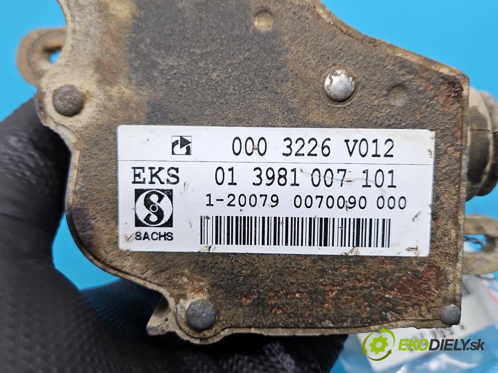 Smart Fortwo 1998-2007 54 hp manual 40 kW 599 cm3 3- (Válec spojky: 0003226V012