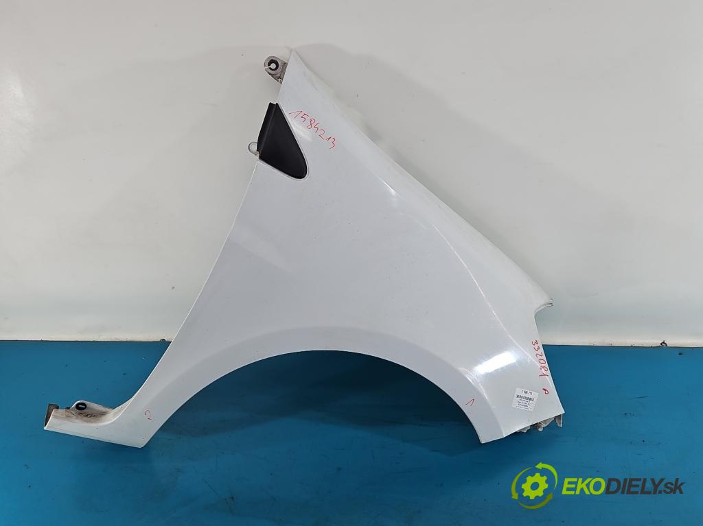 Renault Clio III 2005-2012 1.5 dci 68 HP manual 50 kW 1461 cm3 3- blatník predné pravý  (Kľučka dverí ostatné)