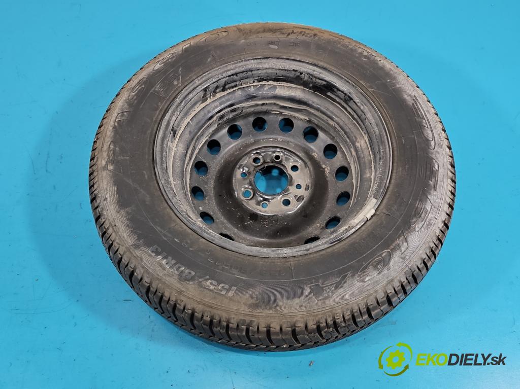 Fiat Panda II 2003-2012 1.1 8V 54 HP manual 40 kW 1108 cm3 5- koleso rezervne 13"