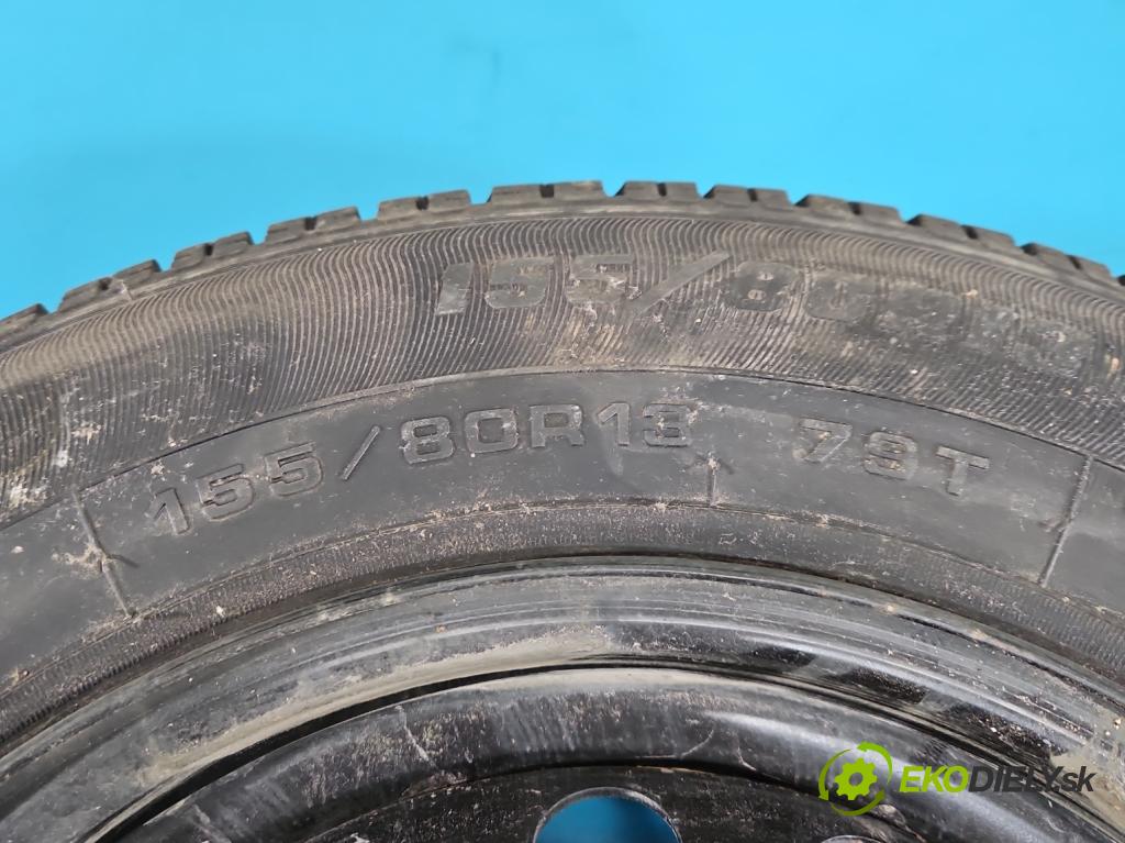 Fiat Panda II 2003-2012 1.1 8V 54 HP manual 40 kW 1108 cm3 5- koleso rezervne 13"