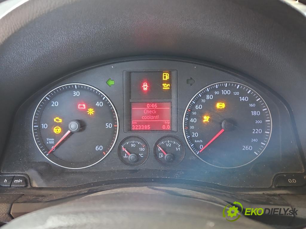 Vw Golf V 2003-2009 1.9 tdi 105 hp manual 77 kW 1896 cm3 5- Přístrojová deska 1K0920861B (Přístrojová deska)