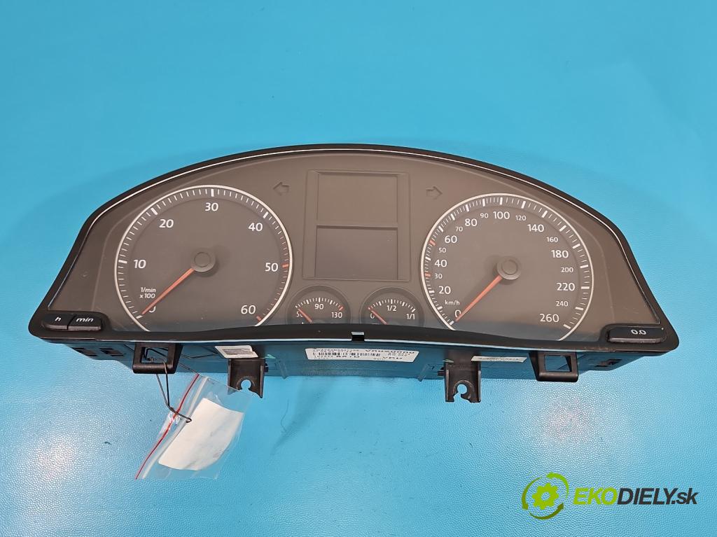 Vw Golf V 2003-2009 1.9 tdi 105 HP manual 77 kW 1896 cm3 5- prístrojovka/ budíky 1K0920861B (Prístrojová doska)