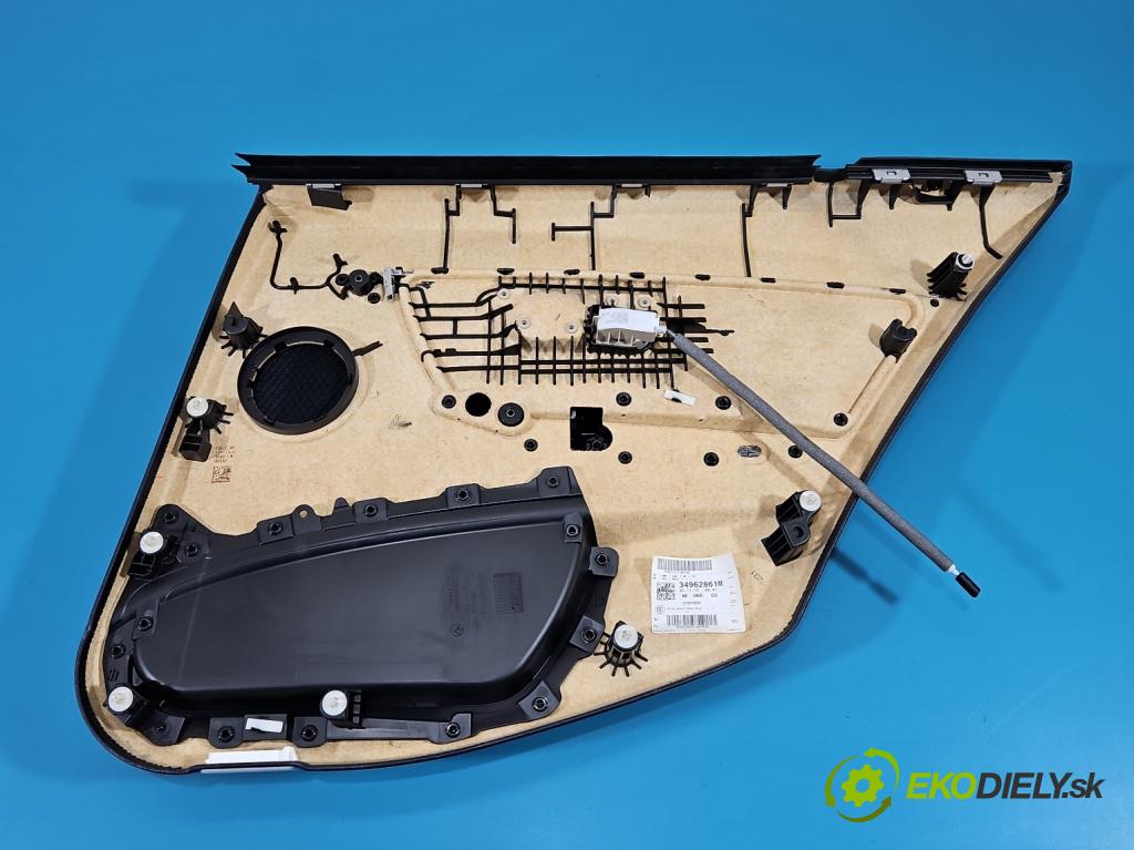 Bmw 3 F30 2011-2018 2.0d 184hp automatic 135 kW 1995 cm3 5- Čalounictví: dvere zadné ľavé