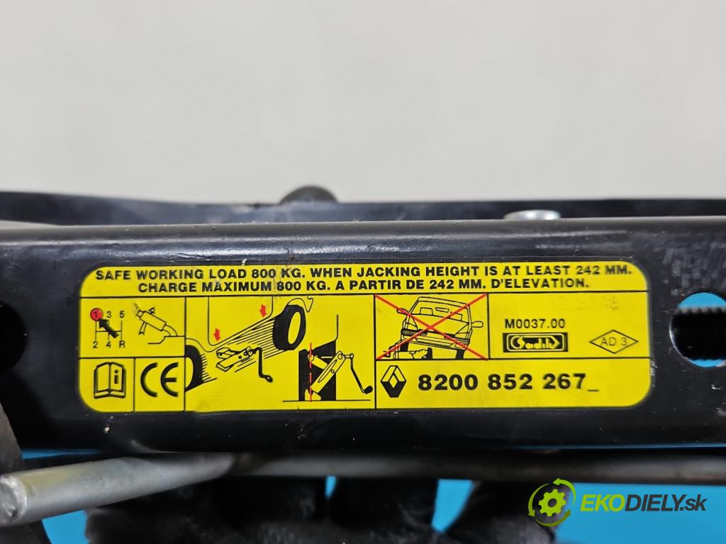 Renault Clio III 2005-2012 1.5 dci 68 HP manual 50 kW 1461 cm3 3- mechanizmus okna automobilovy 8200852267