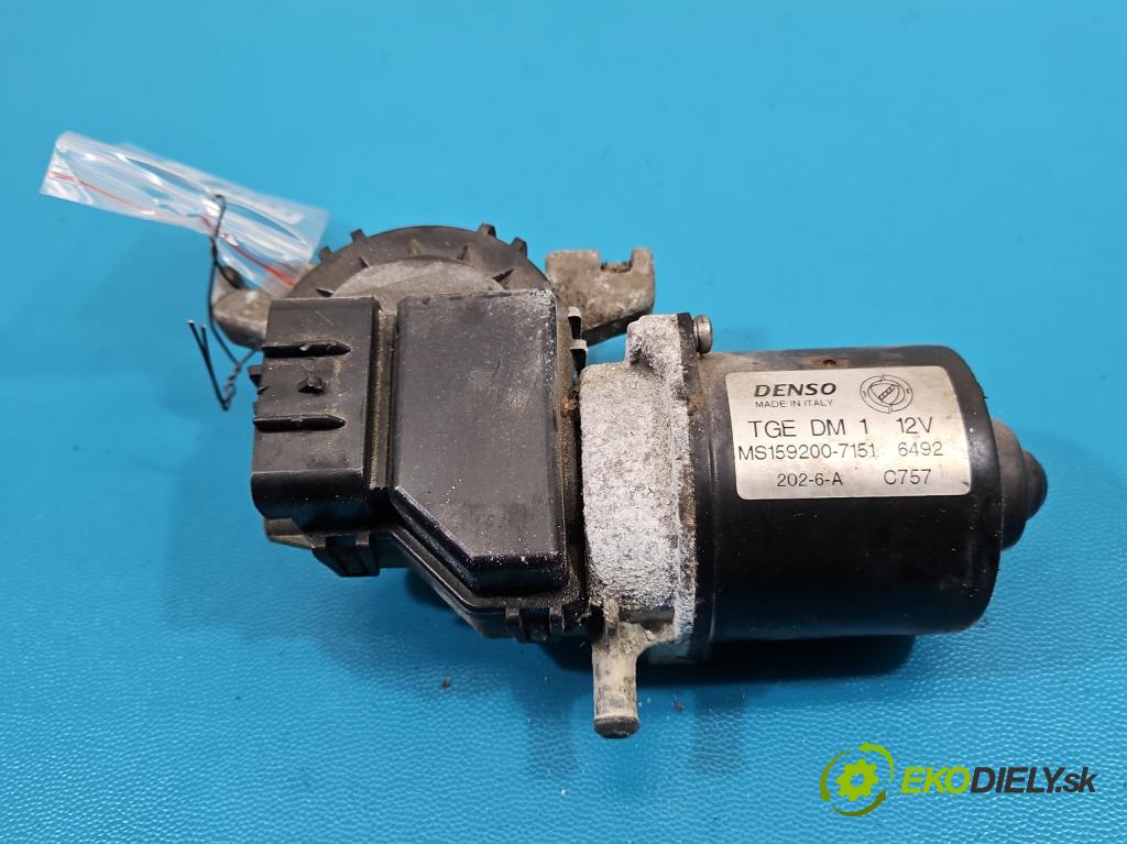 Fiat Panda II 2003-2012 1.1 8V 54 HP manual 40 kW 1108 cm3 5- motor stieračov predné 159200-7151
