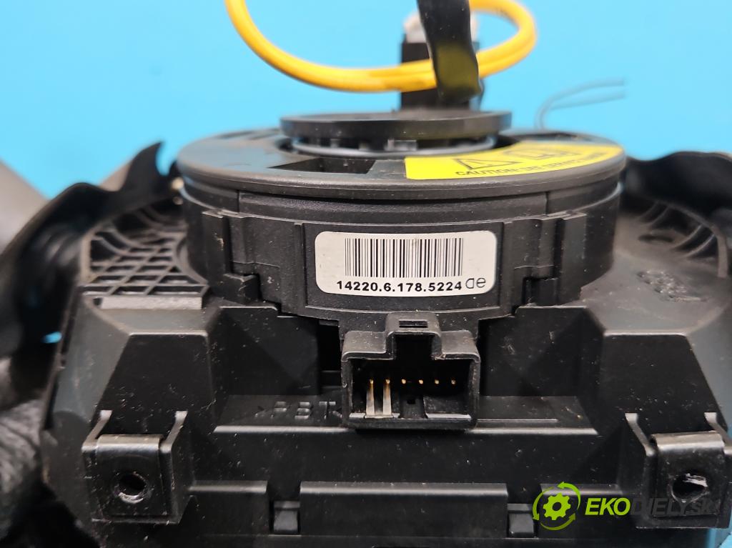 Fiat Panda II 2003-2012 1.1 8V 54 HP manual 40 kW 1108 cm3 5- prepínač komplex: 735398129 (Prepínacie páčky pod volantom)