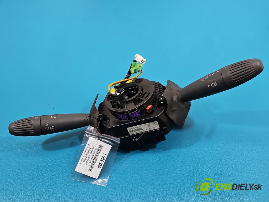 Fiat Panda II 2003-2012 1.1 8V 54 HP manual 40 kW 1108 cm3 5- prepínač komplex: 735398129 (Prepínacie páčky pod volantom)