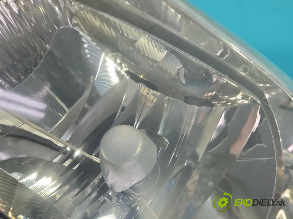 Fiat Panda II 2003-2012 1.1 8V 54 HP manual 40 kW 1108 cm3 5- Reflektor: ľavý  (Kľučka dverí ostatné)