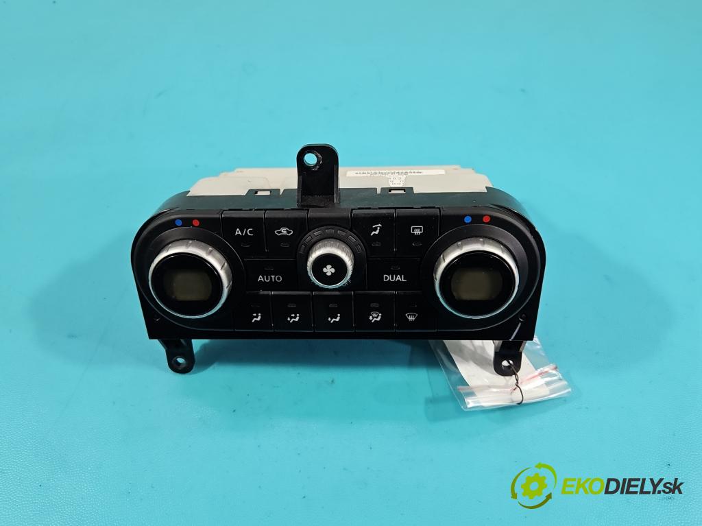 Nissan Qashqai I J10 2006-2013 1.6 16V 114 HP manual 84 kW 1598 cm3 5- panel kúrenia 27500-BR40A