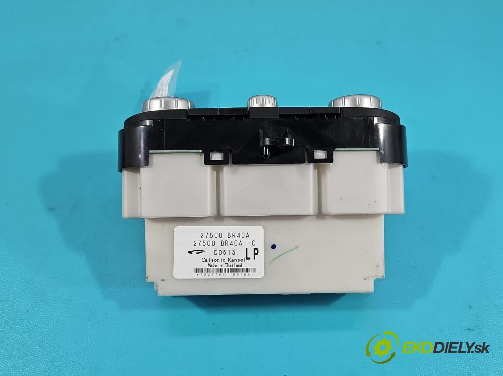 Nissan Qashqai I J10 2006-2013 1.6 16V 114 HP manual 84 kW 1598 cm3 5- panel kúrenia 27500-BR40A