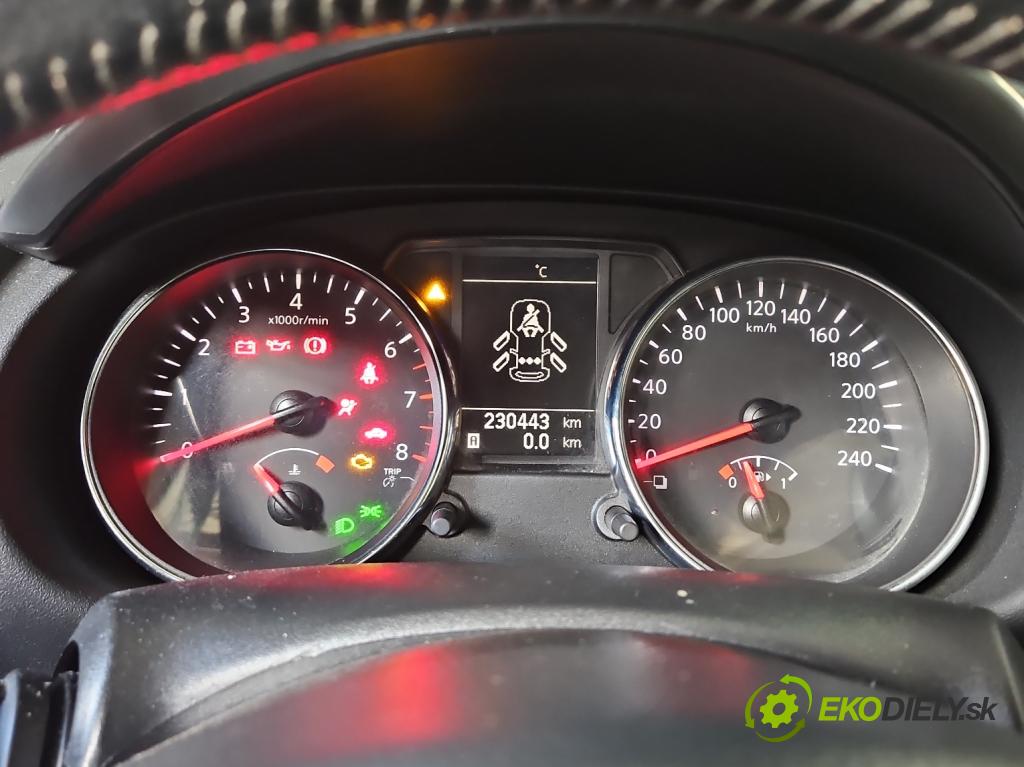 Nissan Qashqai I J10 2006-2013 1.6 16V 114 hp manual 84 kW 1598 cm3 5- Přístrojová deska 24810BR00C (Přístrojová deska)