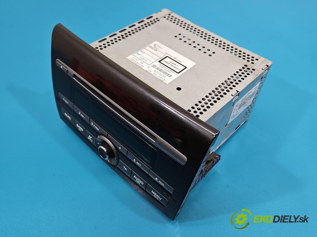 Fiat Bravo II 2007-2014 1.6 jtd 120 HP manual 88 kW 1598 cm3 5- Radio originál 735531432