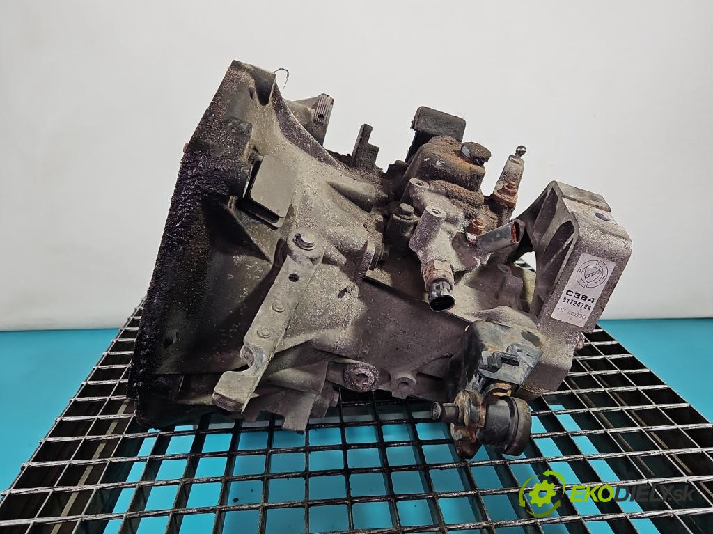 Fiat Panda II 2003-2012 1.1 8V 54 HP manual 40 kW 1108 cm3 5- prevodovka stupeň,rýchlosť manual