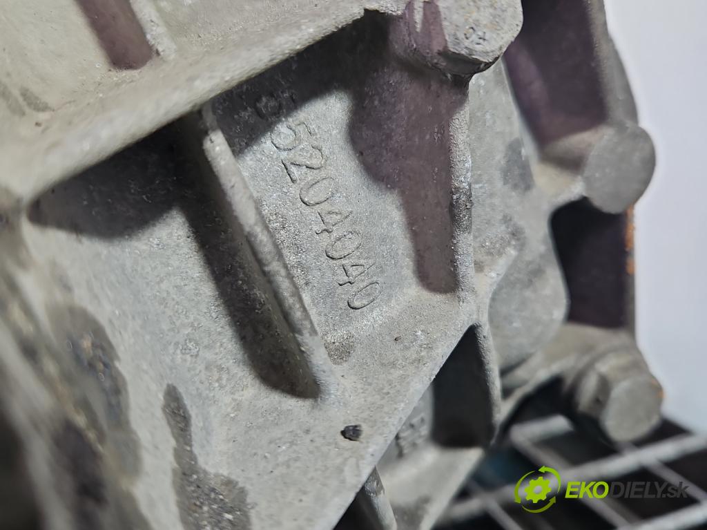 Fiat Panda II 2003-2012 1.1 8V 54 HP manual 40 kW 1108 cm3 5- prevodovka stupeň,rýchlosť manual