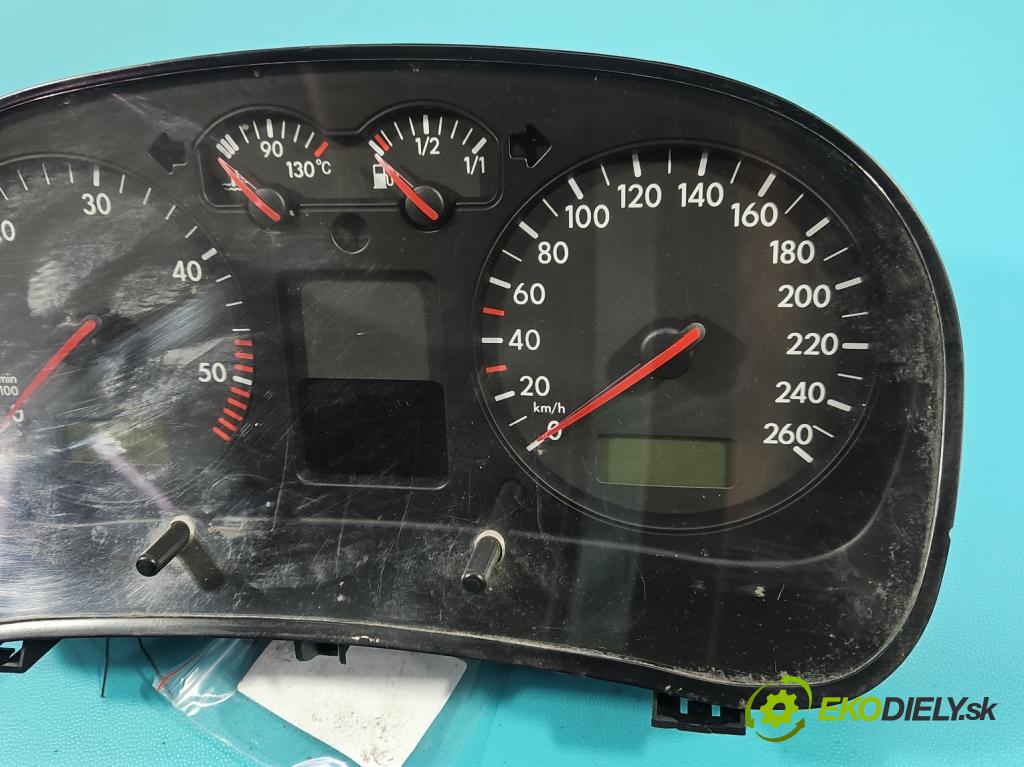 Vw Golf IV 1997-2003 1.9 tdi 101 HP manual 74 kW 1896 cm3 5- prístrojovka/ budíky 0263628063 (Prístrojová doska)
