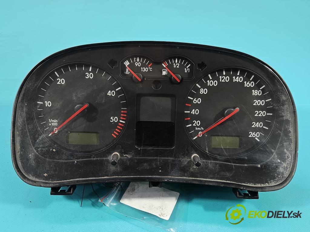 Vw Golf IV 1997-2003 1.9 tdi 101 HP manual 74 kW 1896 cm3 5- prístrojovka/ budíky 0263628063 (Prístrojová doska)
