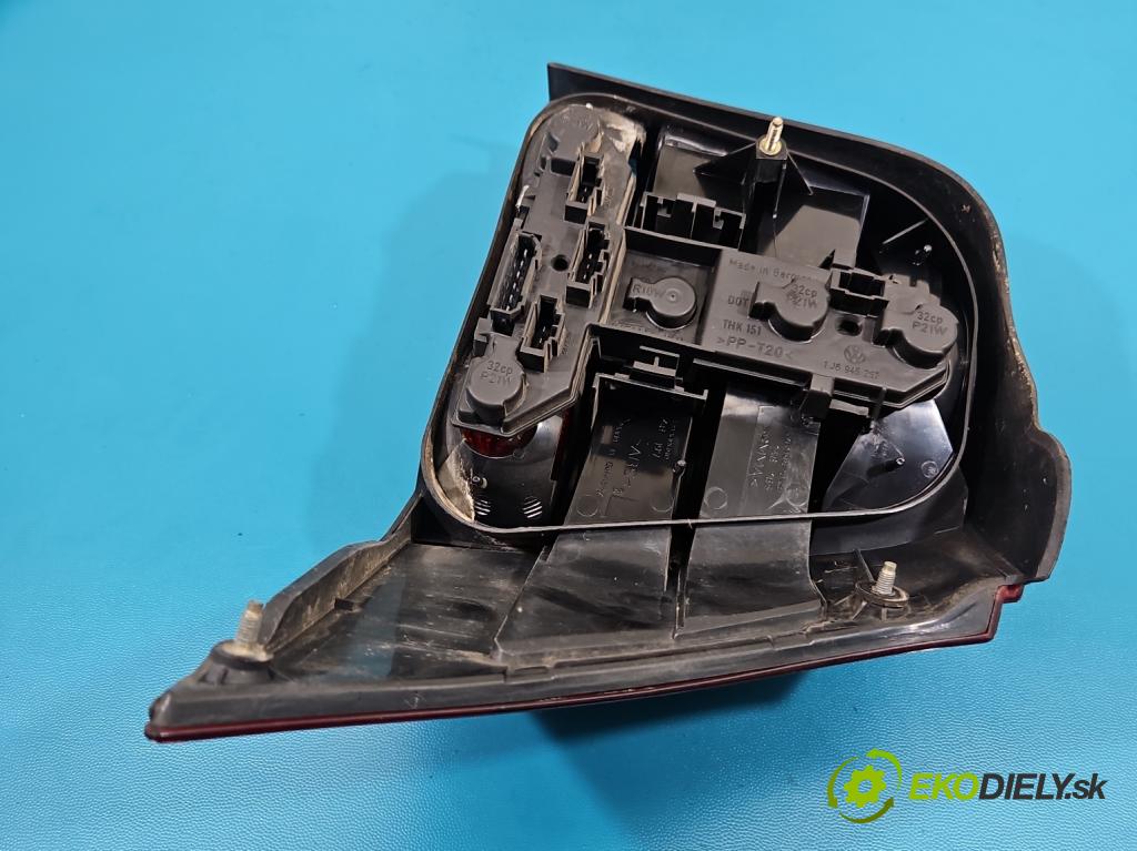 Vw Golf IV 1997-2003 1.9 tdi 101 HP manual 74 kW 1896 cm3 5- svetlo / reflektor zadné ľavé 1J6945257 (Kľučka dverí ostatné)