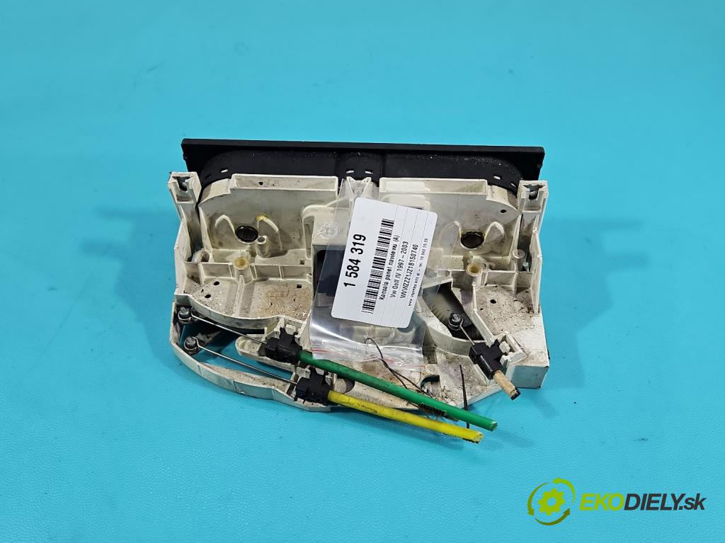 Vw Golf IV 1997-2003 1.9 tdi 101 HP manual 74 kW 1896 cm3 5- panel kúrenia 1J0819045F