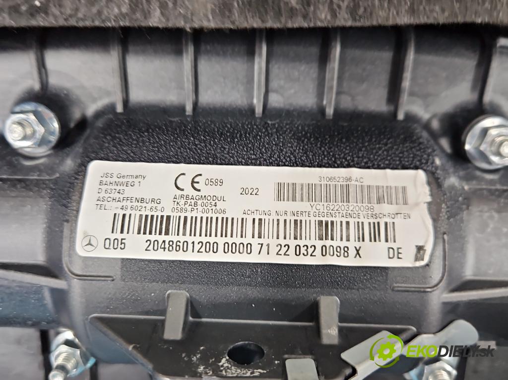 Mercedes C W204 2007-2014 2.2 CDI 136 HP manual 100 kW 2148 cm3 4- kokpit,pristrojová doska rozdeľovacia