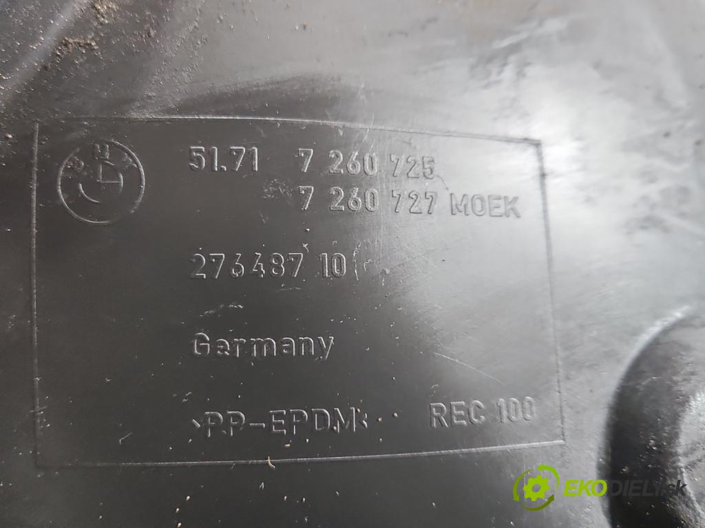 Bmw 3 F30 2011-2018 2.0d 184hp automatic 135 kW 1995 cm3 5- Blatník: predné ľavé 7260725