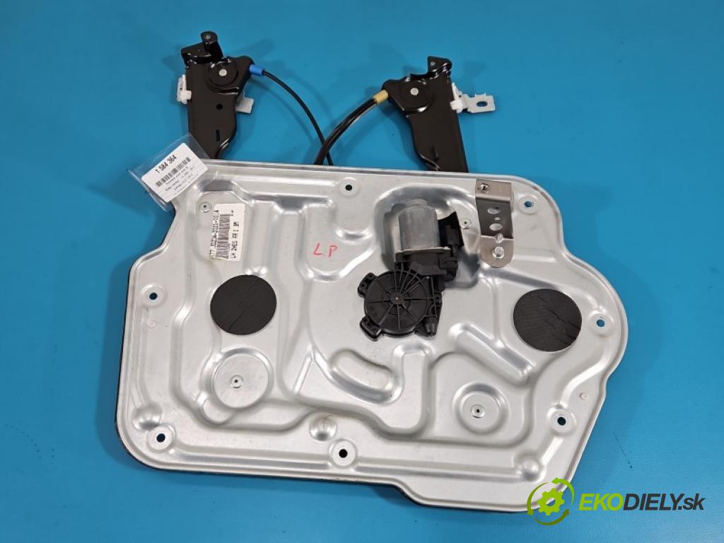 Nissan Qashqai I J10 2006-2013 1.6 16V 114 hp manual 84 kW 1598 cm3 5- mechanismus stahování přední levý 80771JD20A