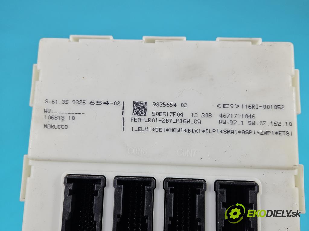 Bmw 3 F30 2011-2018 2.0d 184hp automatic 135 kW 1995 cm3 5- riadiaca jednotka motora 0281030871