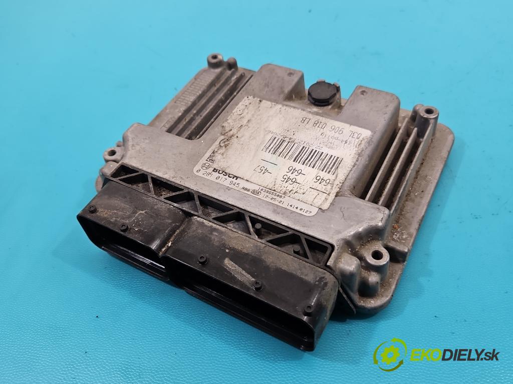 Audi A6 C7 2011-2018 2.0 tdi 177 HP automatic 130 kW 1968 cm3 5- riadiaca jednotka motora 0281017945