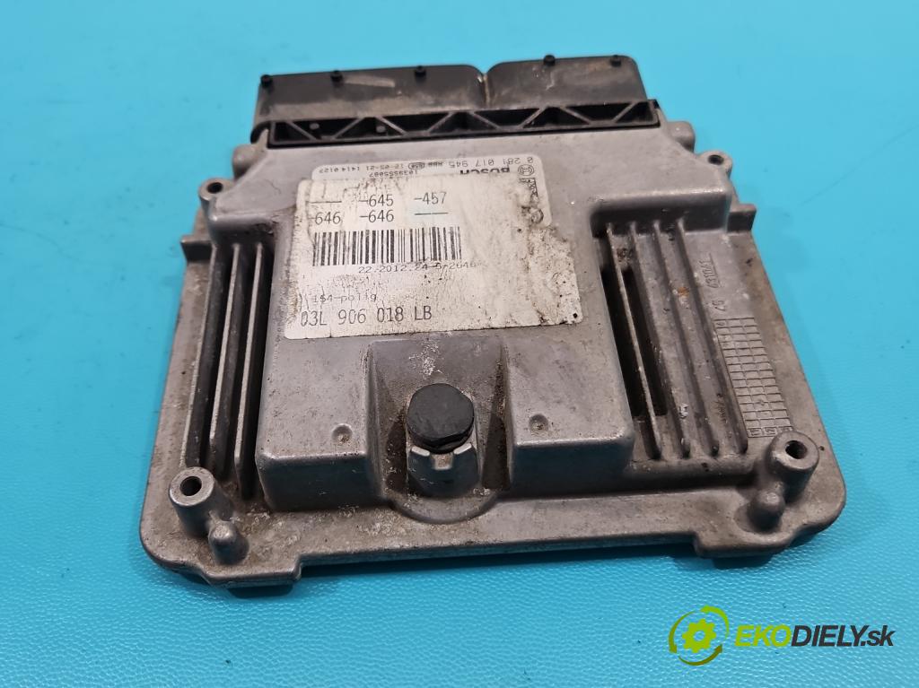 Audi A6 C7 2011-2018 2.0 tdi 177 HP automatic 130 kW 1968 cm3 5- riadiaca jednotka motora 0281017945