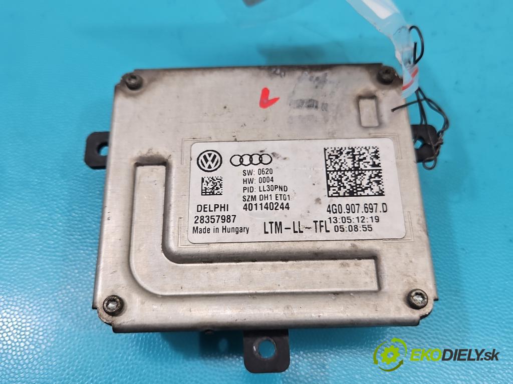 Audi A6 C7 2011-2018 2.0 tdi 177 HP automatic 130 kW 1968 cm3 5- modul lampy: 4G0907697D
