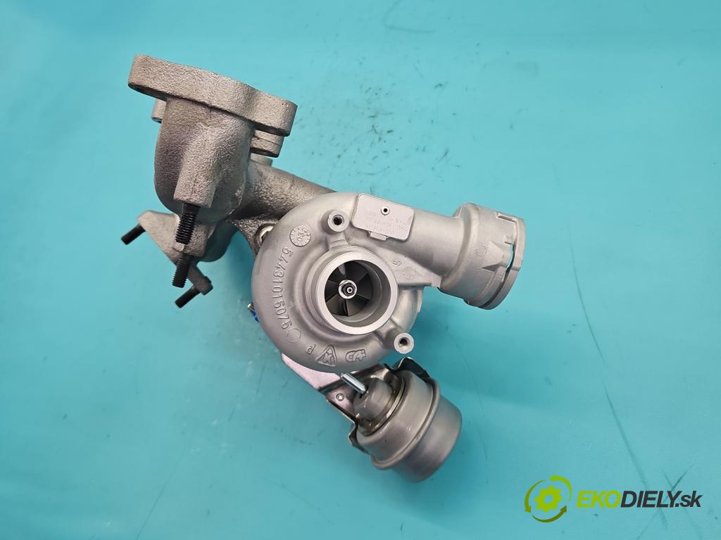 Vw Golf IV 1997-2003 1.9 tdi 101 HP manual 74 kW 1896 cm3 5- turbodúchadlo, turbo repasovaná KP39A-0007