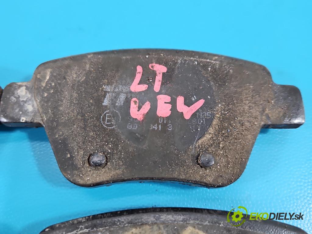 Skoda Yeti 2009-2017 2.0d 170 HP manual 125 kW 1968 cm3 5- Štíty: brzdové zadné