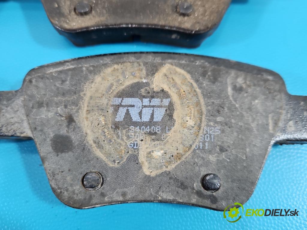 Skoda Yeti 2009-2017 2.0d 170 HP manual 125 kW 1968 cm3 5- Štíty: brzdové zadné