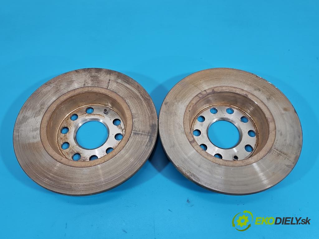 Skoda Yeti 2009-2017 2.0d 170 HP manual 125 kW 1968 cm3 5- Štíty: brzdové zadné