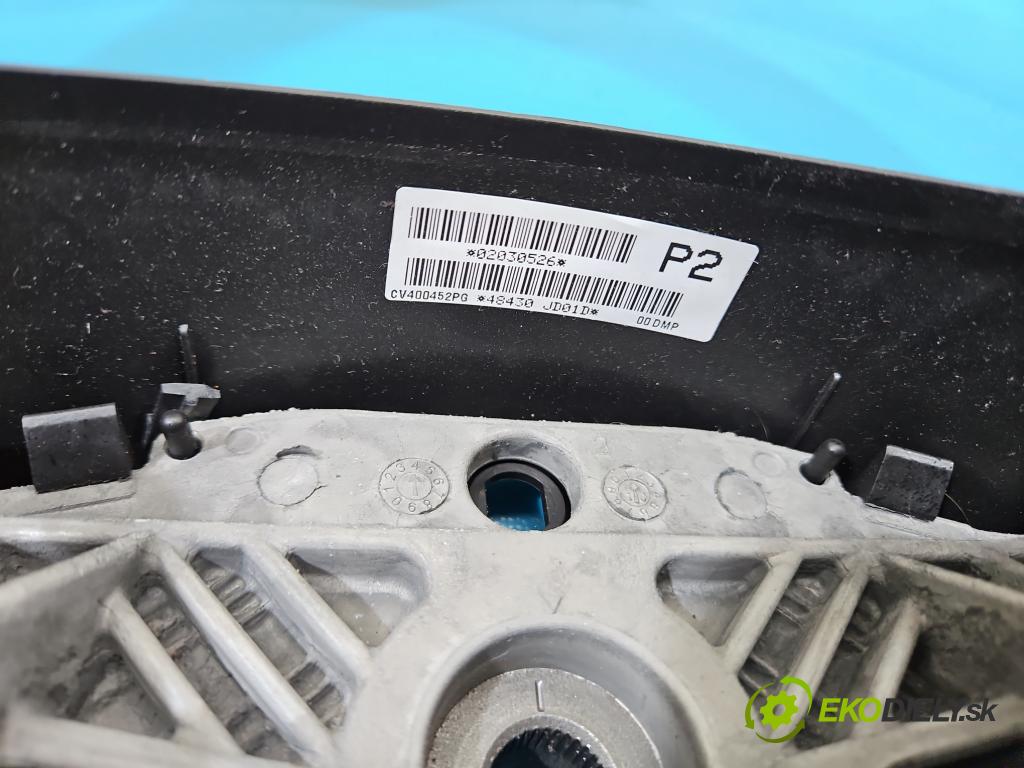 Nissan Qashqai I J10 2006-2013 1.6 16V 114 HP manual 84 kW 1598 cm3 5- volant 48430-JD01D (Volant)