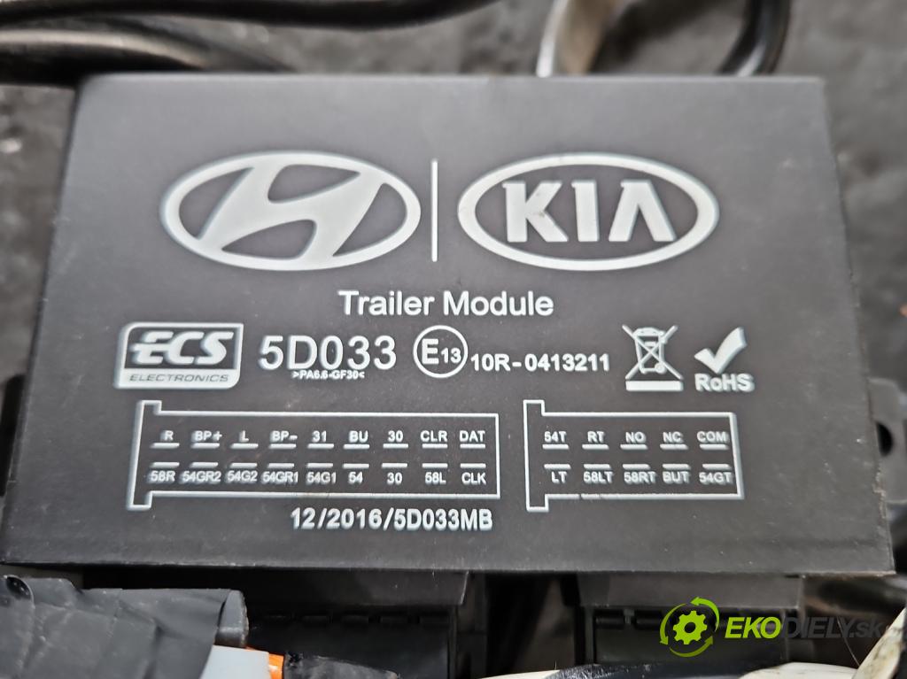 Kia Niro I 2016-2022 1.6 GDI 105 HP automatic 77 kW 1580 cm3 5- Hák: vlečení: G5281ADE00 (Ťažné zariadenie)