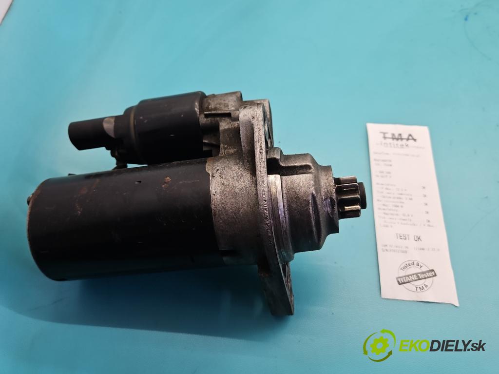 Vw Golf V 2003-2009 1.9 tdi 105 HP manual 77 kW 1896 cm3 5- štartér 027911023F (Štartér)