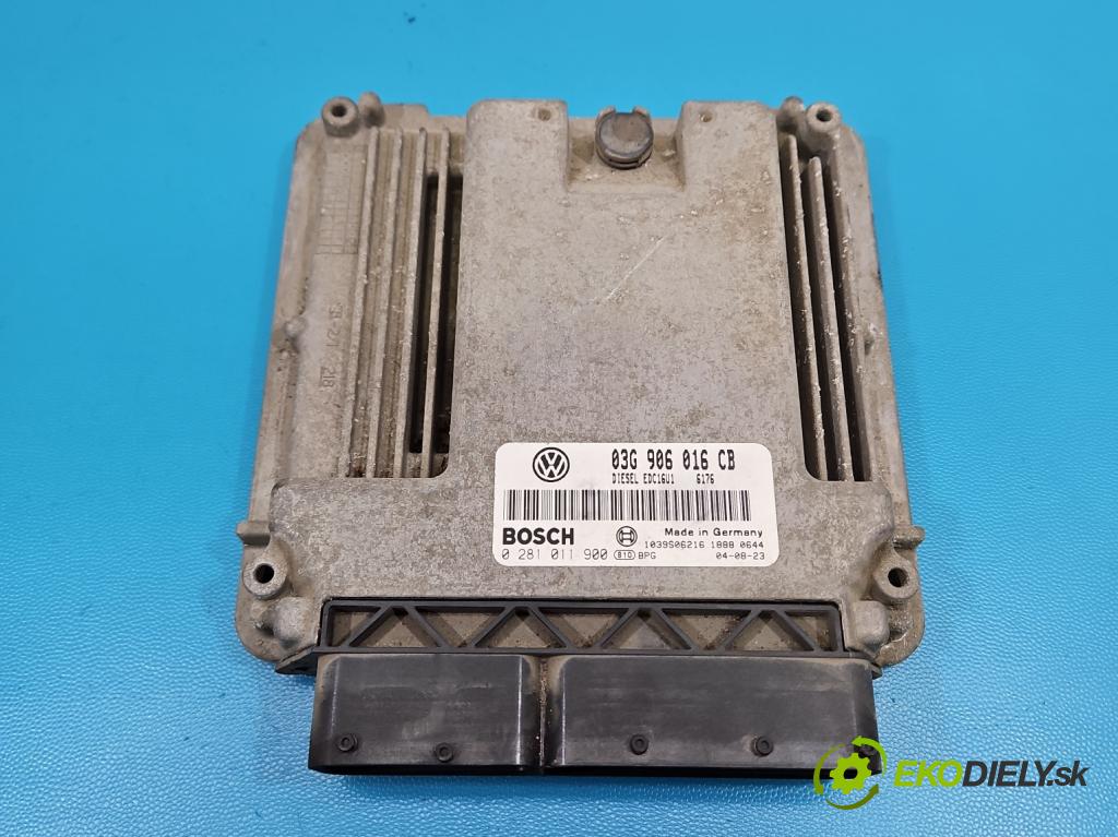 Vw Golf V 2003-2009 1.9 tdi 105 HP manual 77 kW 1896 cm3 5- riadiaca jednotka motora 03G906016CB