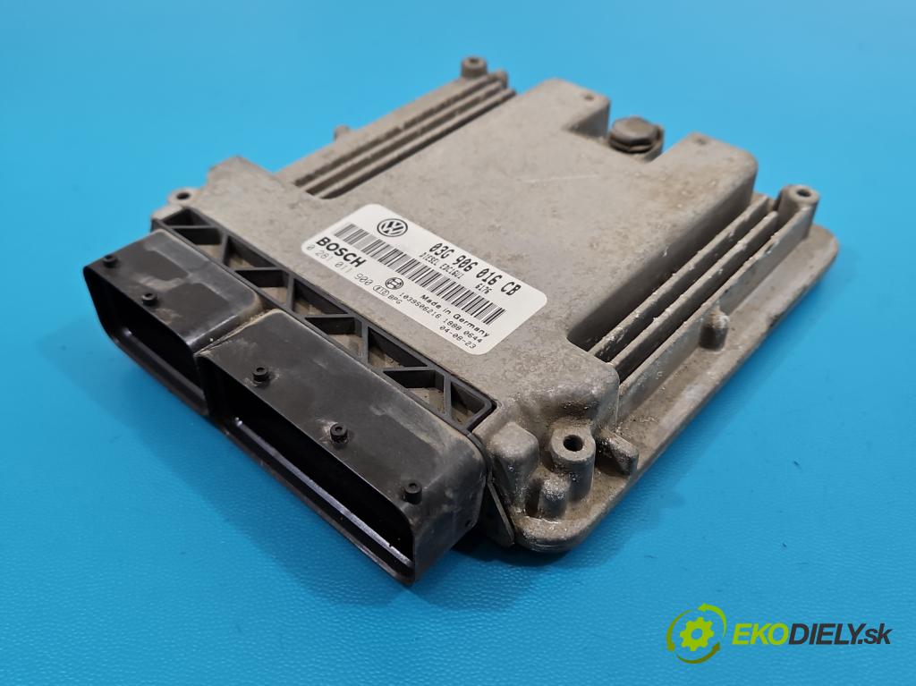 Vw Golf V 2003-2009 1.9 tdi 105 HP manual 77 kW 1896 cm3 5- riadiaca jednotka motora 03G906016CB