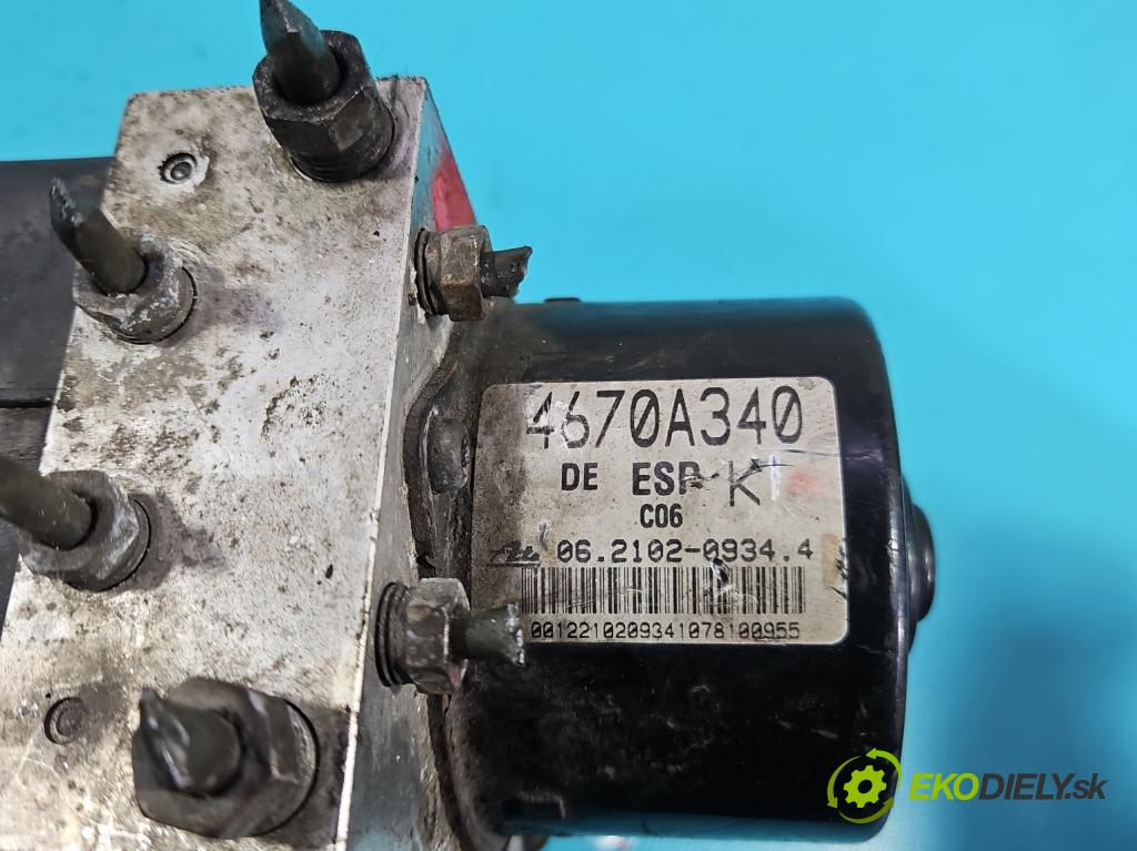 Mitsubishi Outlander II 2006-2013 2.0 DI-D 140 hp manual 103 kW 1968 cm3 5- čerpadlo abs 4670A340 (Pumpa ABS)